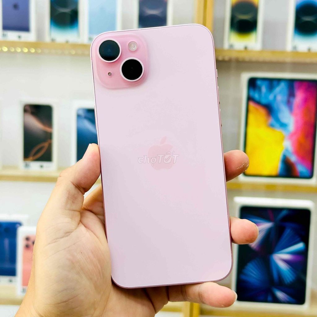 🍎15 PLUS HỒNG 256GB QTẾ MỸ ĐẸP99% NGUYÊN XIN P85%. Mua bán Điện thoại tại Quận Ninh Kiều Cần Thơ được đăng bởi Nghĩa Trần Mobile hình 1