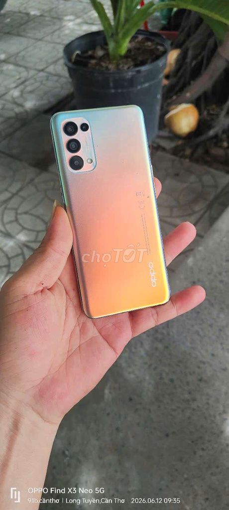 RENO 5.ram 8+8/128G chip snap 720G ngoại hình đẹp . Mua bán Điện thoại tại Quận Bình Thuỷ Cần Thơ được đăng bởi cầu rạch súc 91b Nguyễn Văn Linh  hình 1