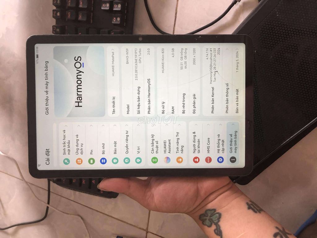 cần bán máy tính bảng huawei matepad. Mua bán Máy tính bảng tại Thành phố Pleiku Gia Lai được đăng bởi Anh Tuấn  hình 1