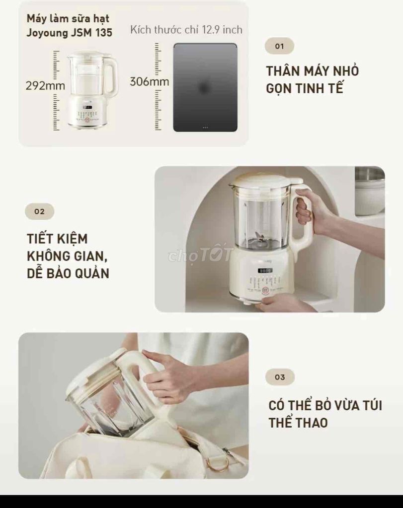 Máy làm sữa hạt Joyoung