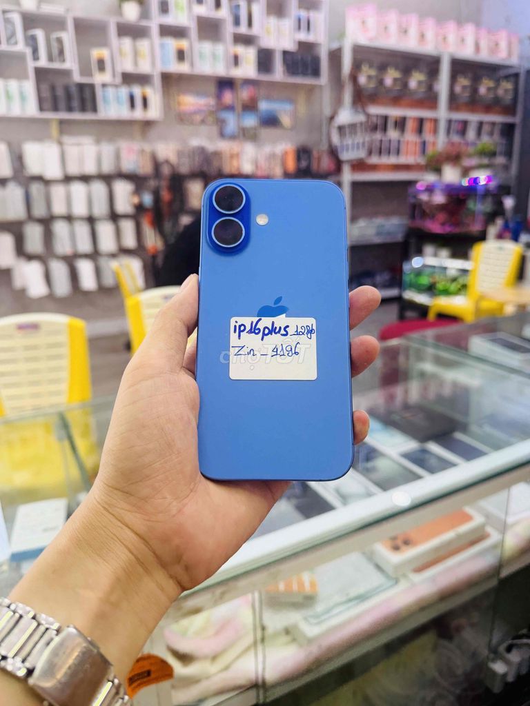 Apple iPhone 16 Plus 128GB Xanh nguyên bản 100%. Mua bán Điện thoại tại Quận Hải Châu Đà Nẵng được đăng bởi Hoàng Táo 273 Nguyễn Hoàng hình 1