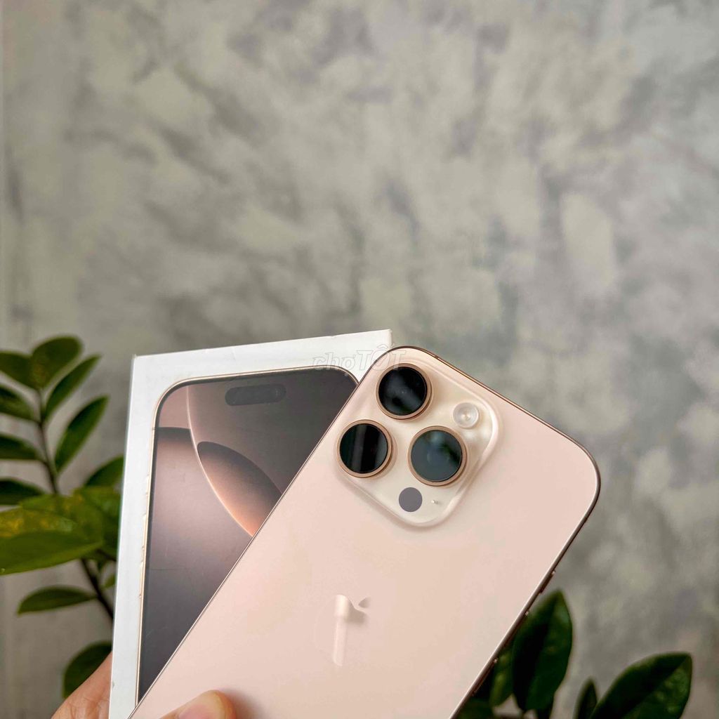 iPhone 16 Pro 128Gb Gold Sa Mạc Chính Hãng VN