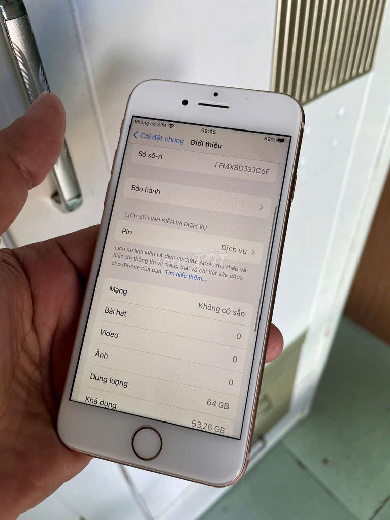 Apple iPhone 8 64GB Vàng hồng. Mua bán Điện thoại tại Quận 5 Tp Hồ Chí Minh được đăng bởi Tan hình 1