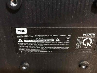 mode 40S5400A bị sọc màn dùng điều khiển giọng noi. Mua bán Tivi, Âm thanh tại Quận Gò Vấp Tp Hồ Chí Minh được đăng bởi Nguyễn trung đức