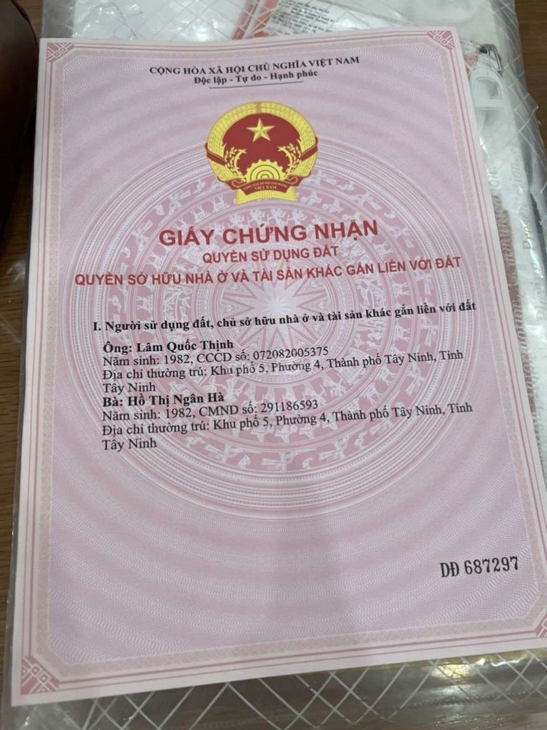 Minh chính chu gửi  bán dum miếng  Đất Trảng Bàng Tây Ninh 600tr