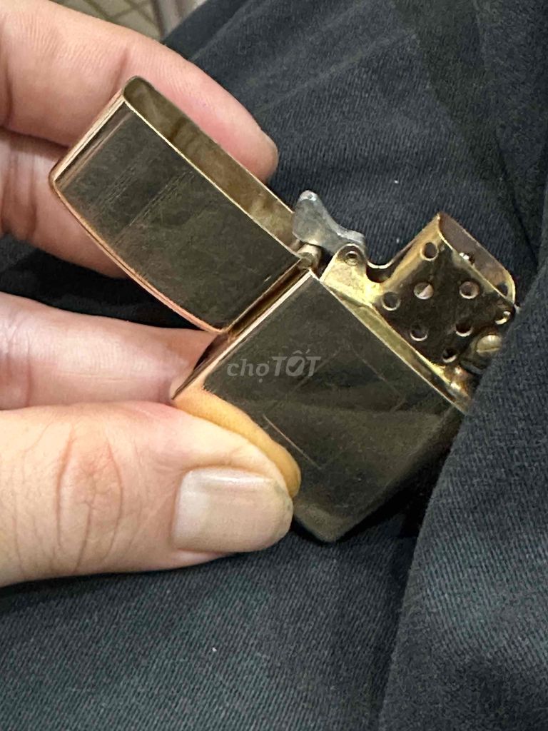 bật lửa zippo anson bọc vàng 12k toàn thân