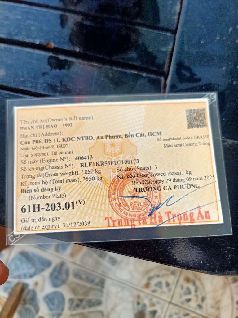 Cần bán xe tải Isuzu. Mua bán Xe tải, xe ben tại Thị xã Bến Cát Bình Dương được đăng bởi Tuyen Hp hình 9