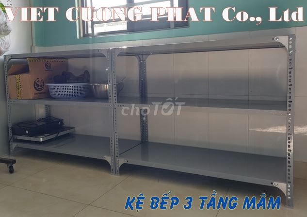 Kệ V lỗ Sắt 3 tầng 80x40x80cm. Mua bán Tủ, kệ gia đình tại Quận Bình Tân Tp Hồ Chí Minh được đăng bởi Kệ Thép V Lỗ Đa Năng hình 1