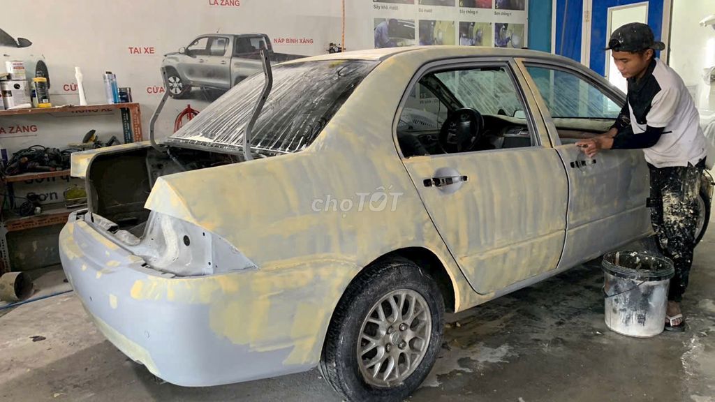 Ô tô Mitsubishi Lancer 1.6 đời 2003 màu xám. Mua bán Ô tô tại Quận Ngũ Hành Sơn Đà Nẵng được đăng bởi LƯƠNG THANH THỐNG hình 5
