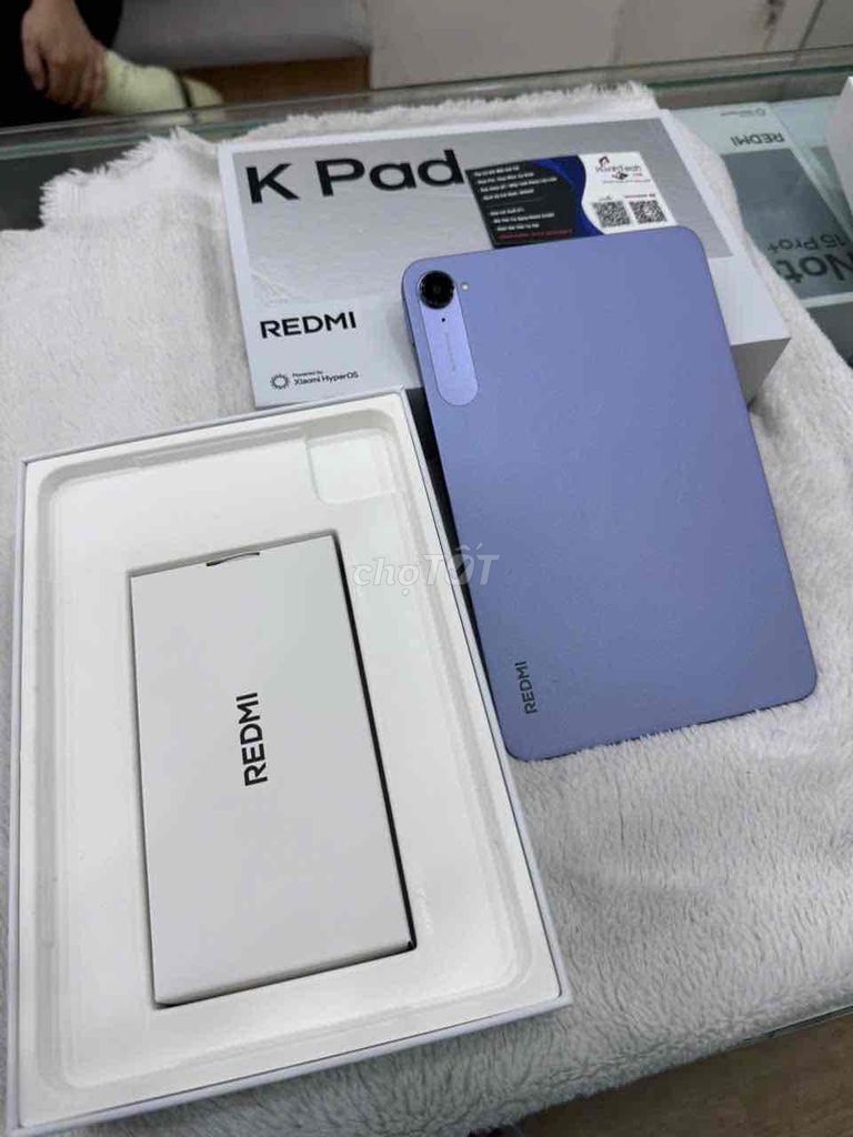 Xiaomi Redmi K Pad 12GB/256GB Tím Like New. Mua bán Máy tính bảng tại Quận 3 Tp Hồ Chí Minh được đăng bởi Hạnh Tech hình 1