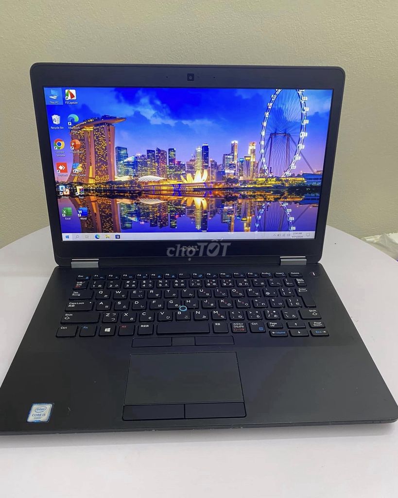 DELL Latitude Core i7-6600U Ram 8GB Ssd 256GB 98%