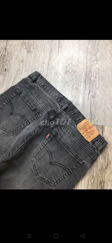 Levi’s 541 jeans 98% cotton Mỹ.Giản nhẹ,Size 28-26