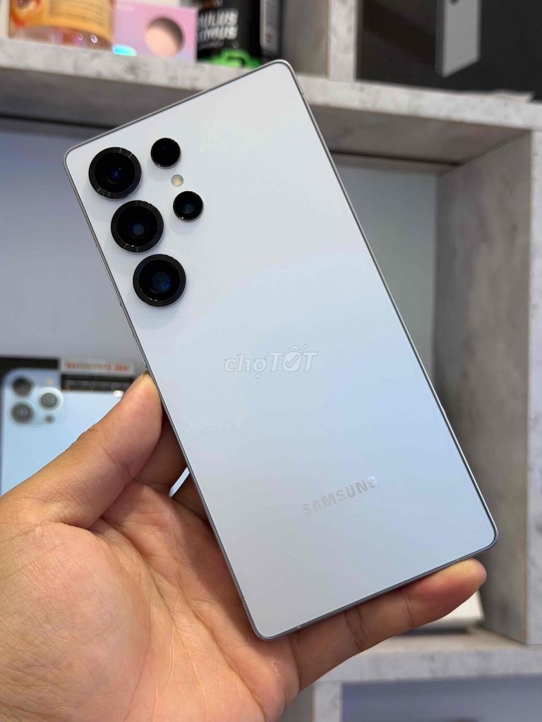 Samsung S25 Ultra 256Gb Trắng Hàn Quốc 2 sim 99%. Mua bán Điện thoại tại Quận 3 Tp Hồ Chí Minh được đăng bởi Trịnh Quang Linh hình 1