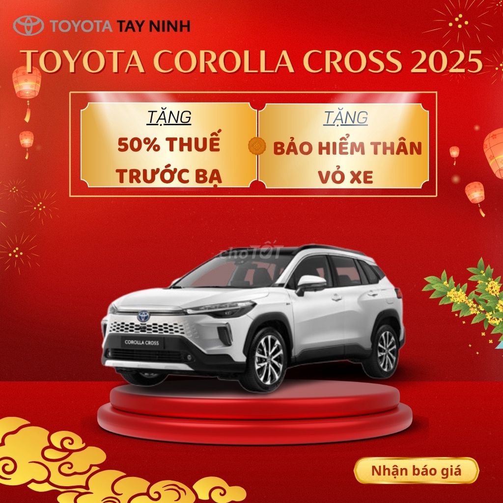 Toyota Cross 2025 Tặng 50% Thuế trước bạ 🎁🎁. Mua bán Ô tô tại Thành phố Tây Ninh Tây Ninh được đăng bởi Duy Tâm TOYOTA TÂY NINH hình 3