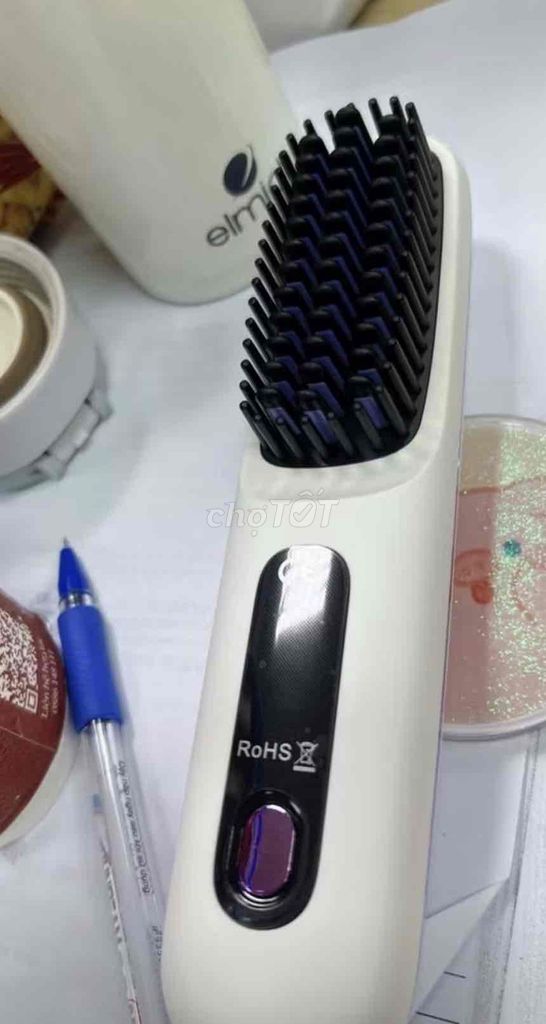 Lược điện Trắng Không dây ion âm. Mua bán Thiết bị vệ sinh, nhà tắm tại Thành phố Rạch Giá Kiên Giang được đăng bởi Vy Vy hình 1