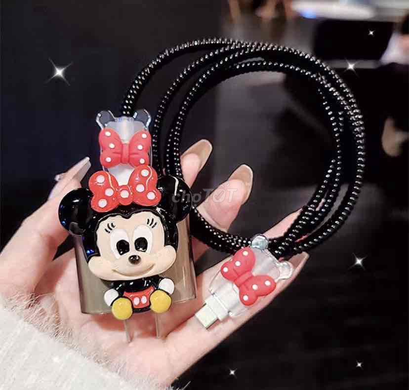 Bao cap sac Minnie Mouse. Mua bán Phụ kiện (Màn hình, Chuột...) tại Quận 6 Tp Hồ Chí Minh được đăng bởi Tâm hình 1