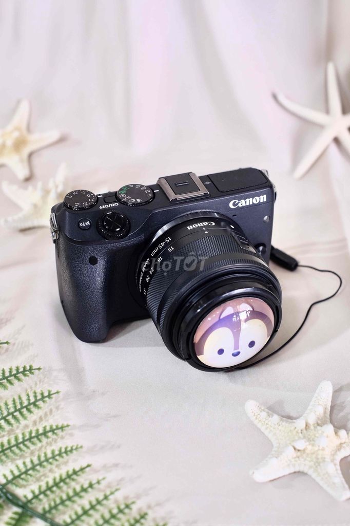 Máy ảnh Mirrorless Canon M3 Đen 15-45mm. Mua bán Máy ảnh, Máy quay tại Huyện Định Quán Đồng Nai được đăng bởi Máy Ảnh Compact Đồng Nai hình 1