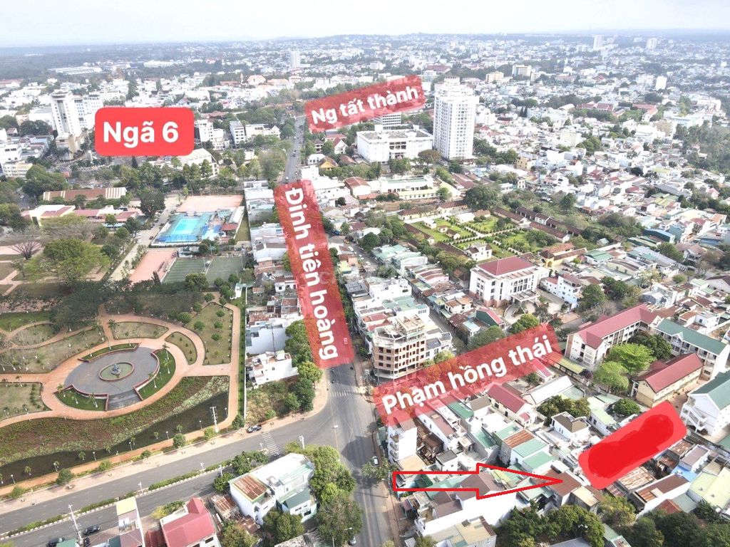 💥Lô 4,3*25m,,hẻm Phạm Hồng Thái,gần Đinh Tiên Hoàng