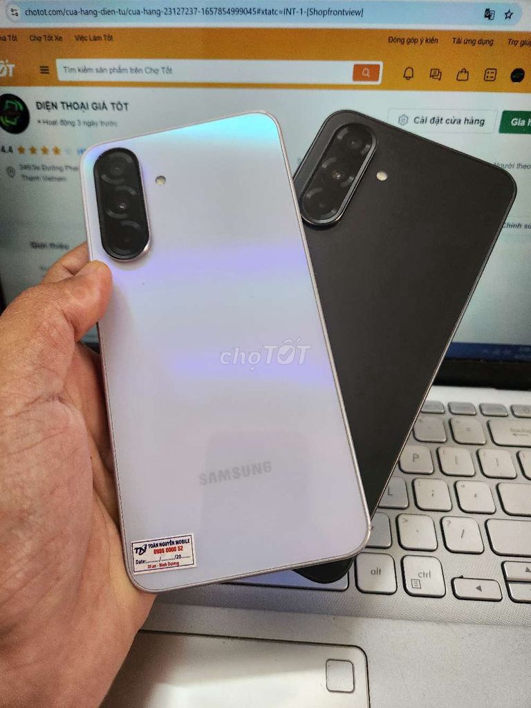 SAMSUNG A36 5G 8GB.128GB SNAP 6 GEN 3 CÒN BH TGDĐ . Mua bán Điện thoại tại Quận Bình Thạnh Tp Hồ Chí Minh được đăng bởi Dân Mobile hình 1