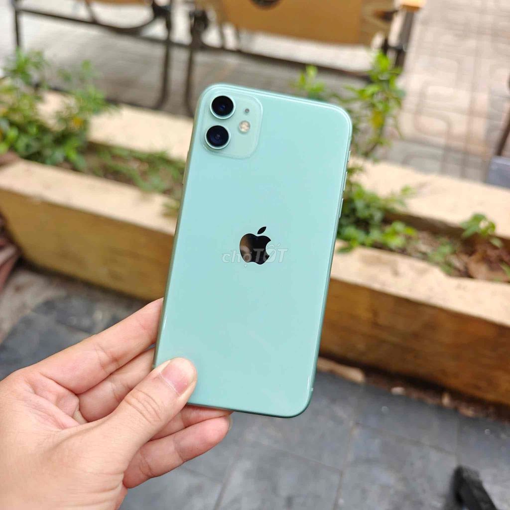 Apple iPhone 11 128GB Xanh lá. Mua bán Điện thoại tại Huyện Thuỷ Nguyên Hải Phòng được đăng bởi Nhật Hạ Mobile hình 1
