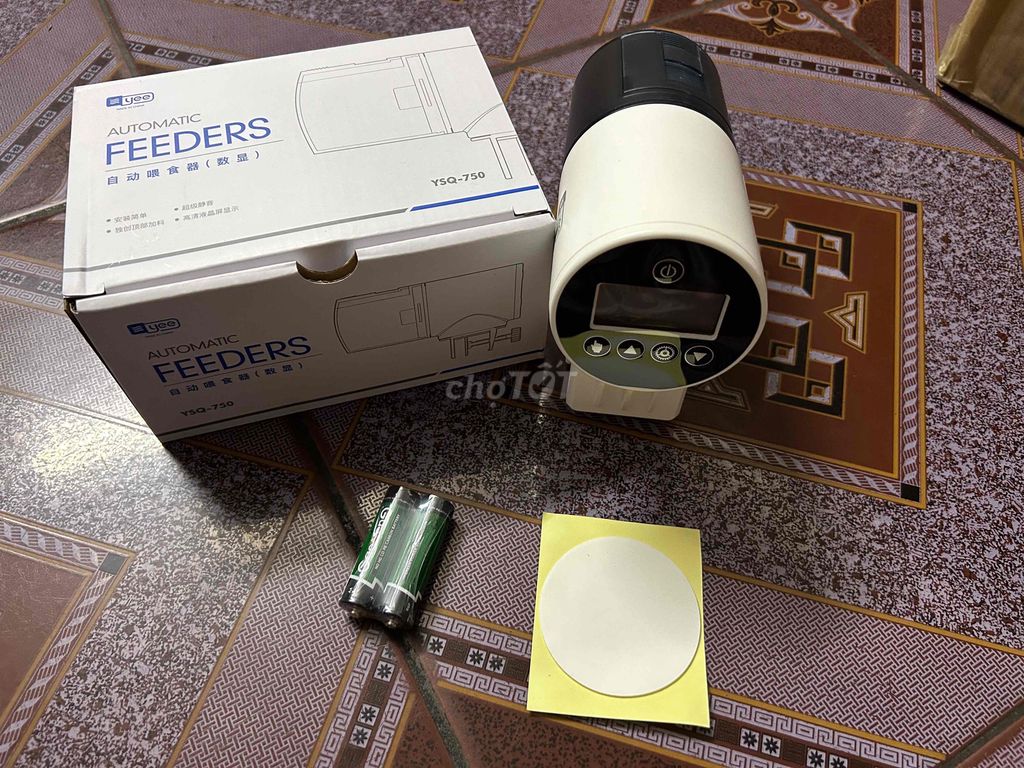Máy cho cá ăn tự động Yee YSQ-750. Mua bán Phụ kiện, Thức ăn, Dịch vụ tại Thành phố Thủ Đức Tp Hồ Chí Minh được đăng bởi Lee hình 1