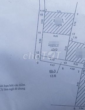 BÁN 40m2 ĐẤT –THỤY PHƯƠNG- TẶNG NHÀ 2 TẦNG- 2 NGỦ - GẦN PHỐ - LÔ GÓC.