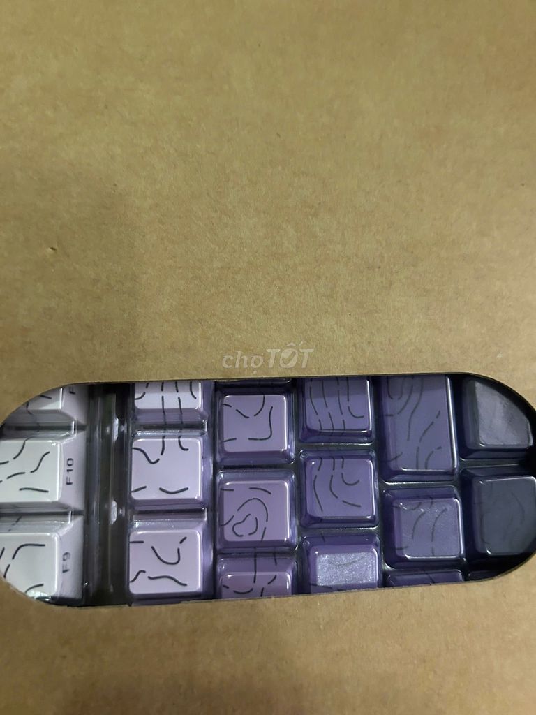 Keycap PBT Topo Tím trắng Xuyên led. Mua bán Phụ kiện (Màn hình, Chuột...) tại Thành phố Thuận An Bình Dương được đăng bởi Vũ hình 1