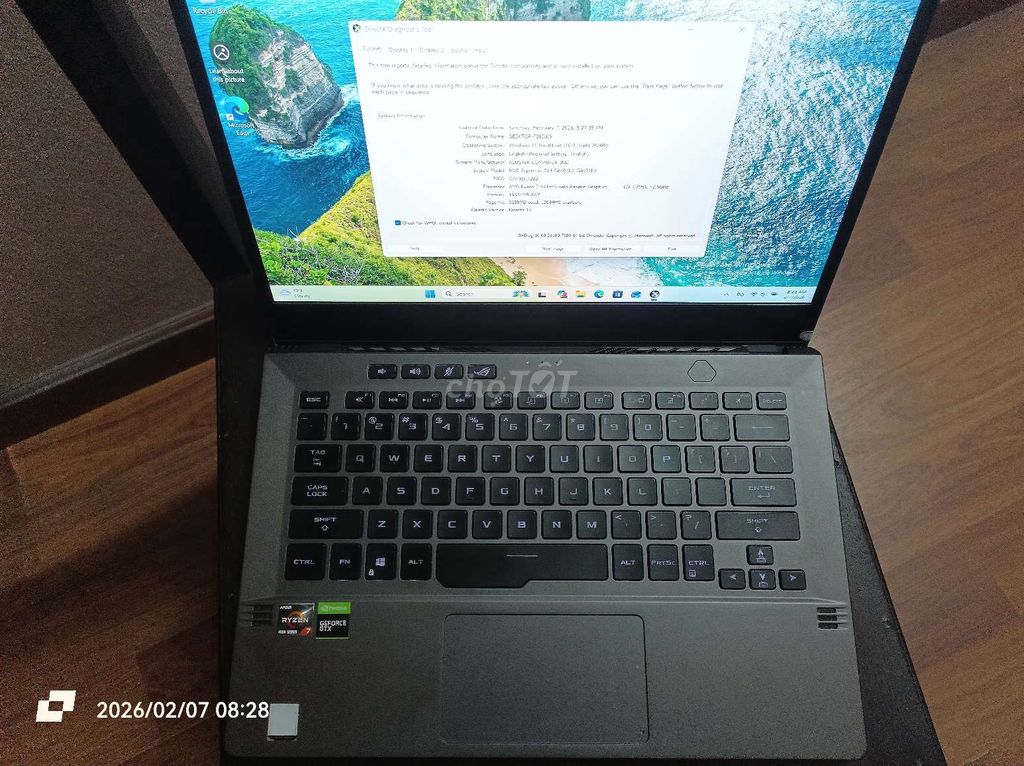 ASUS ROG Zephyrus G14 R7-4800HS. Mua bán Laptop tại Huyện Đan Phượng Hà Nội được đăng bởi hiep nguyen hình 1