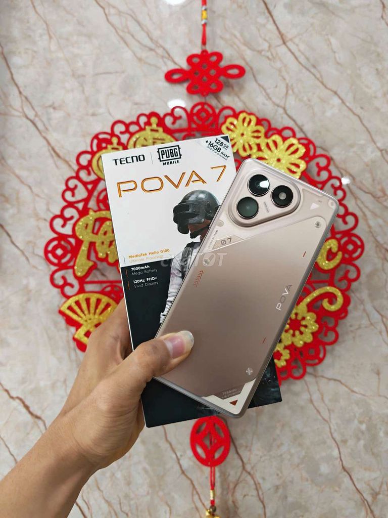 Tecno Pova 7 128GB Vàng đồng. Mua bán Điện thoại tại Quận Lê Chân Hải Phòng được đăng bởi Khánh Phone  hình 1