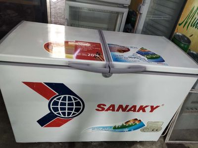 Tủ đông Sanaky 2 chế độ giàn đồng nguyên zin