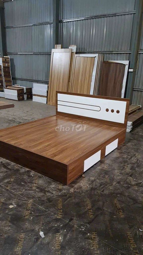Giường hộp Gỗ MDF Vân gỗ M4, M6, M8. Mua bán Giường, chăn ga gối nệm tại Thành phố Buôn Ma Thuột Đắk Lắk được đăng bởi Duy hình 1