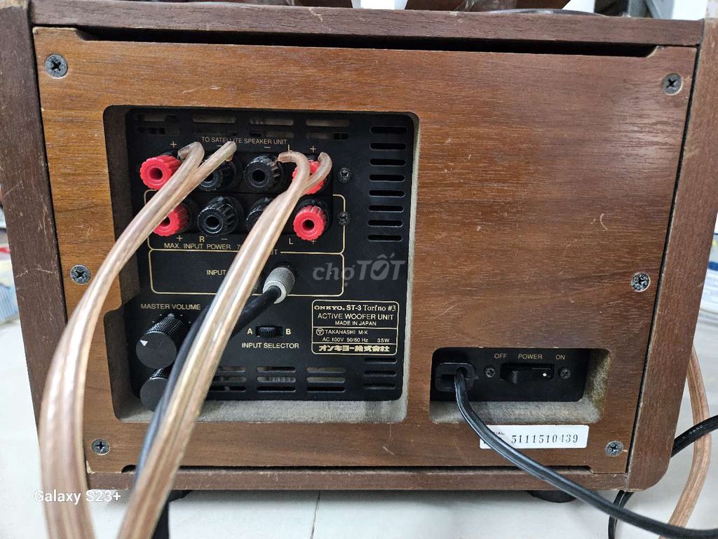 Loa 2.1 onkyo torino st3. Mua bán Tivi, Âm thanh tại Quận Tân Phú Tp Hồ Chí Minh được đăng bởi Quy hình 5