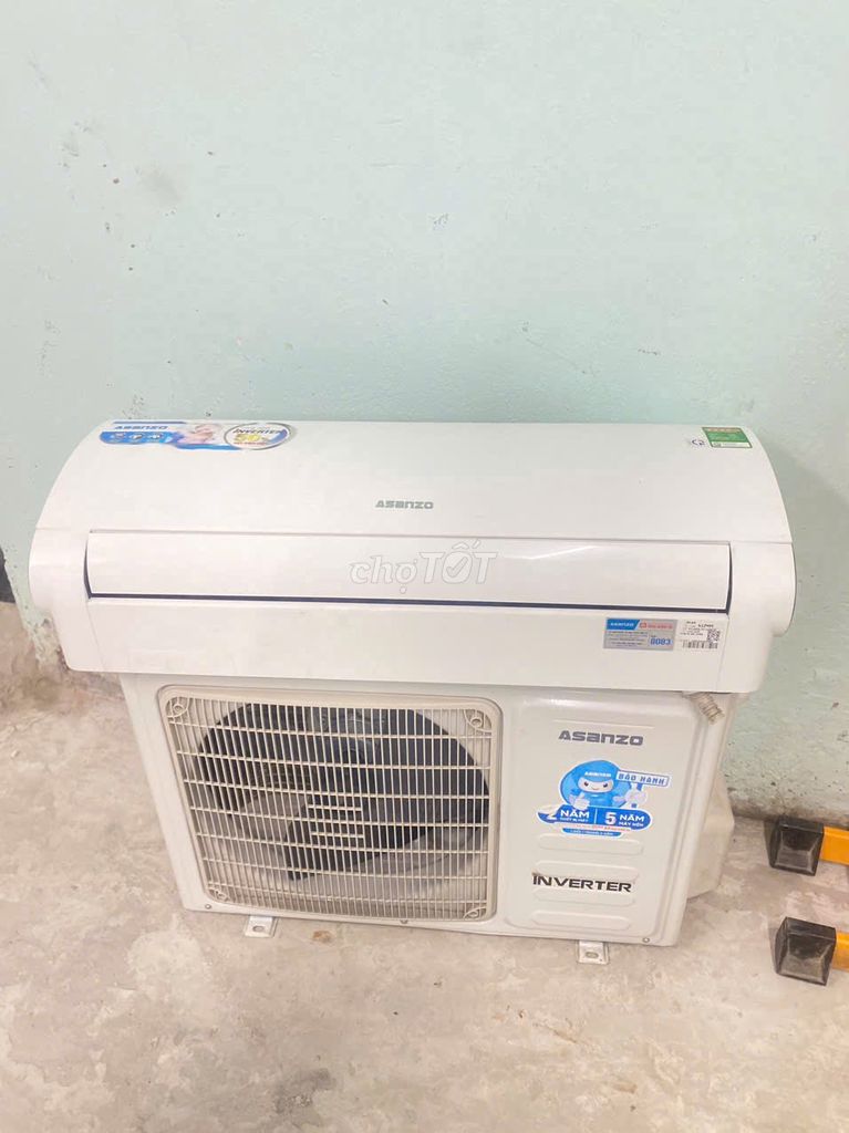 INVERTER = ASANZO 1,5 NGỰA = NHƯ MỚI = 3,4 TRIỆU