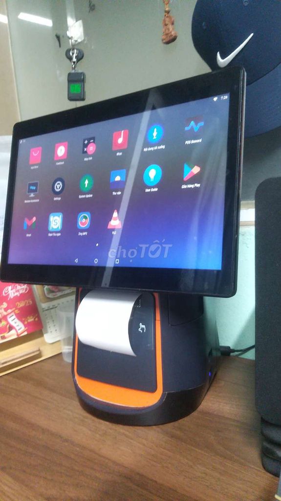 Máy POS Nhỏ gọn Đen cam Thanh toán nhanh. Mua bán Đồ dùng văn phòng tại Thị xã Tân Uyên Bình Dương được đăng bởi Cậu Ba hình 1