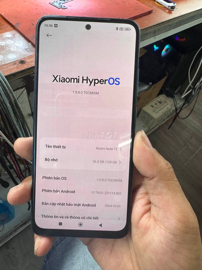 Xiaomi Redmi Note 11 128GB. Mua bán Điện thoại tại Quận 1 Tp Hồ Chí Minh được đăng bởi Hội Đồ Điện Tử hình 1