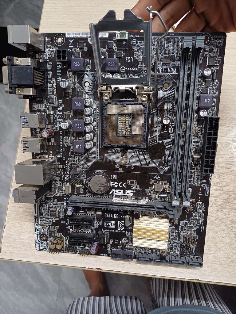 Mainboard ASUS H110M - K Zin Còn đẹp 95%