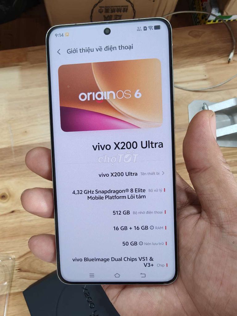 Vivo X200 Ultra 16GB/512GB Bạc Nguyên zin. Mua bán Điện thoại tại Thành phố Bến Tre Bến Tre được đăng bởi Từ Tuấn Bến Tre hình 1