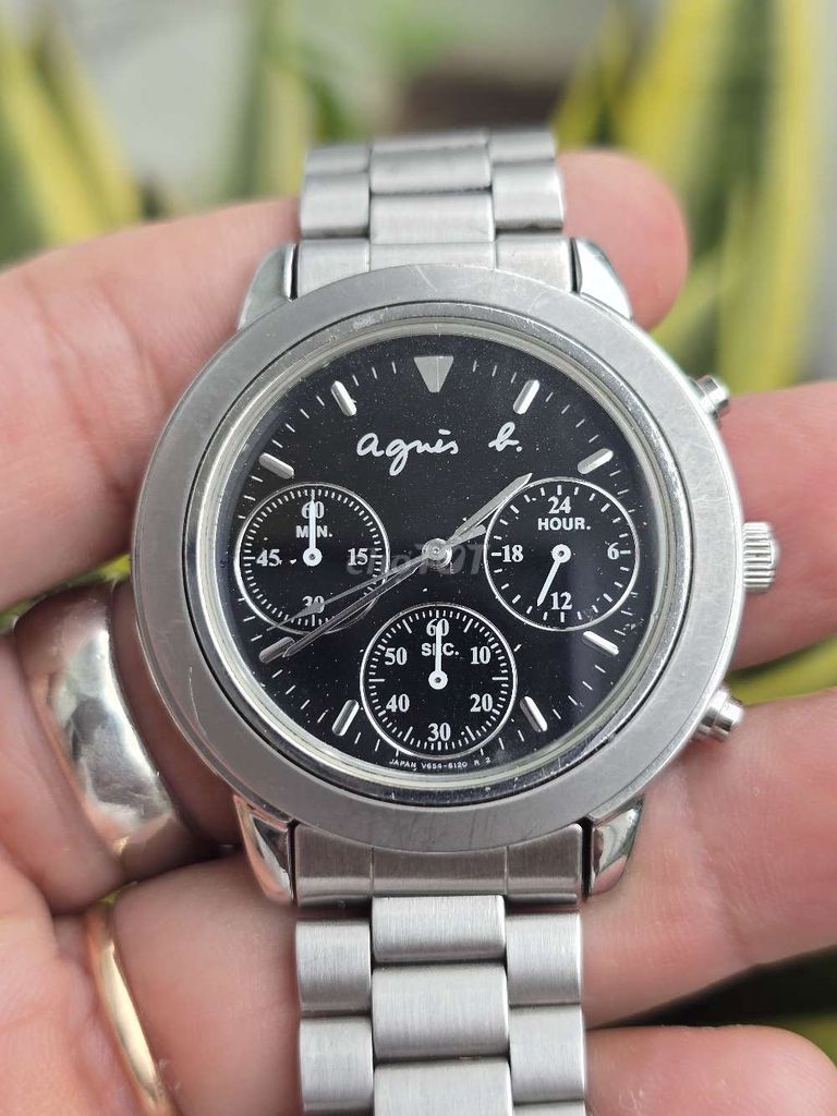 Agin H 3 cốt , 6 kim , size 37mm nội địa nhật. Mua bán Đồng hồ tại Quận Ninh Kiều Cần Thơ được đăng bởi Quốc Trung hình 1
