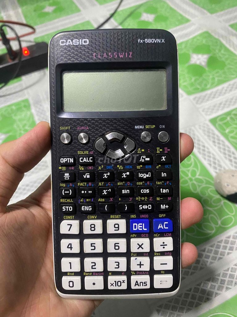 máy tính casio fx-580vnx chính hãng còn mới