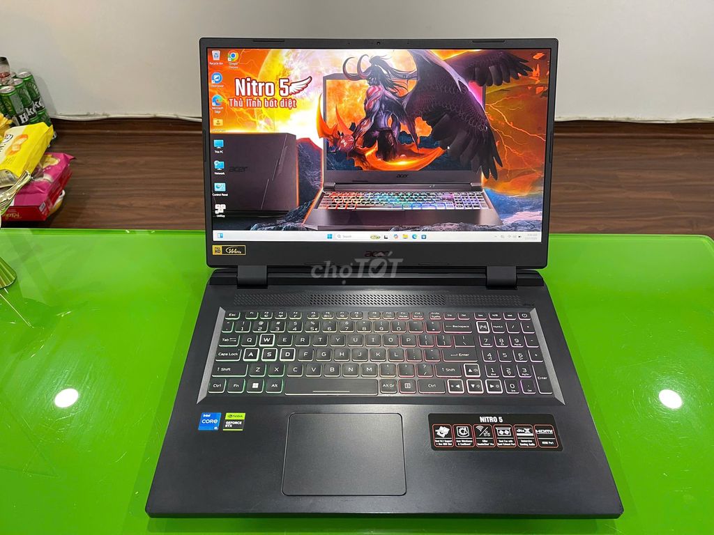 Acer Nitro Tige 12450H RTX3050 Màn 17 inch Mới 98%. Mua bán Laptop tại Quận Bắc Từ Liêm Hà Nội được đăng bởi Mạc Văn Dũng hình 1