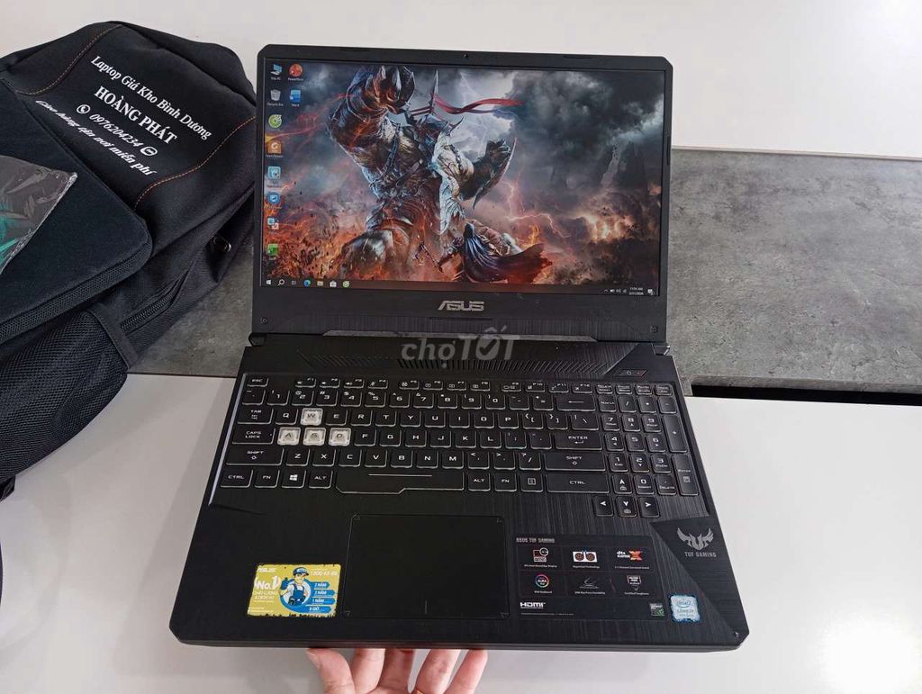 TUF Gaming FX505(I7 8750H / 8G / 256G / GTX1050Ti). Mua bán Laptop tại Thành phố Thủ Dầu Một Bình Dương được đăng bởi Laptop Hoàng Phát hình 1