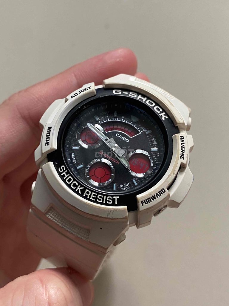 GSHOCK AW591SC CHUẨN HÃNG CASIO CHẠY TỐT CHỨC NĂNG