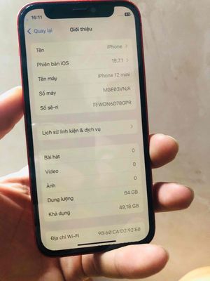 Thanh Lý Iphone 12 Mini 64G. Mua bán Điện thoại tại Quận Ninh Kiều Cần Thơ được đăng bởi Nguyễn