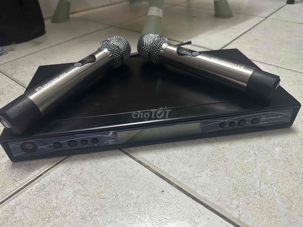 Micro không dây Relacart ER 5600 Bạc Đen. Mua bán Tivi, Âm thanh tại Quận 10 Tp Hồ Chí Minh được đăng bởi Hoàng Yên hình 1