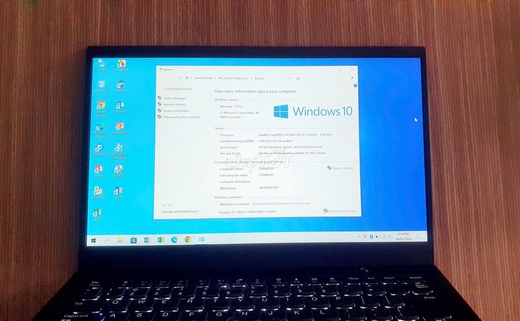 Thinkpad X1 Carbon - i5 th8. Mua bán Laptop tại Thị xã Phú Mỹ Bà Rịa - Vũng Tàu được đăng bởi Phạm Thái hình 1