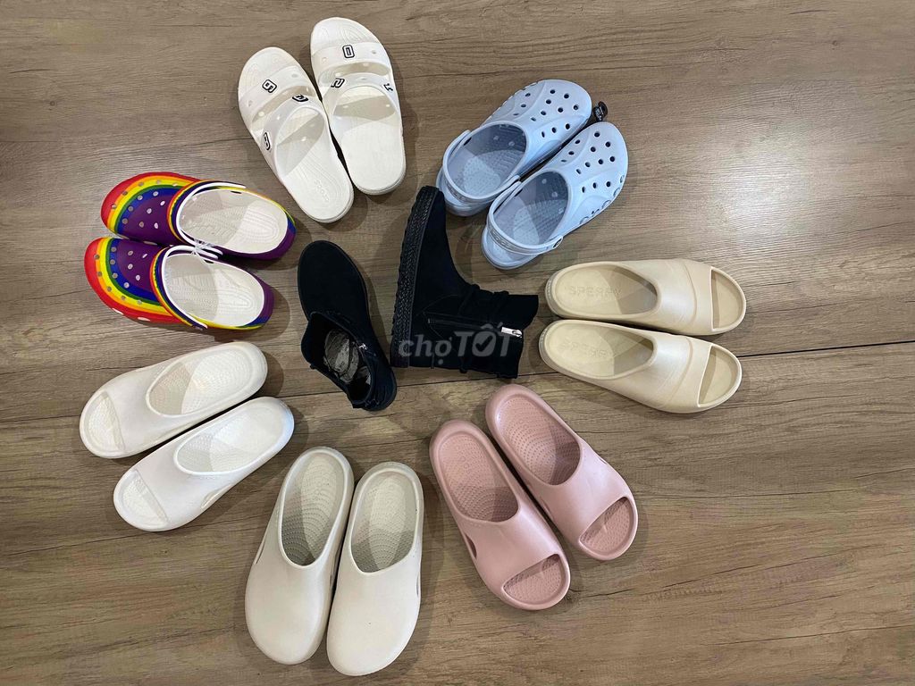 Crocs, bốt nam, nữ chính hãng cần thanh lý nhanh