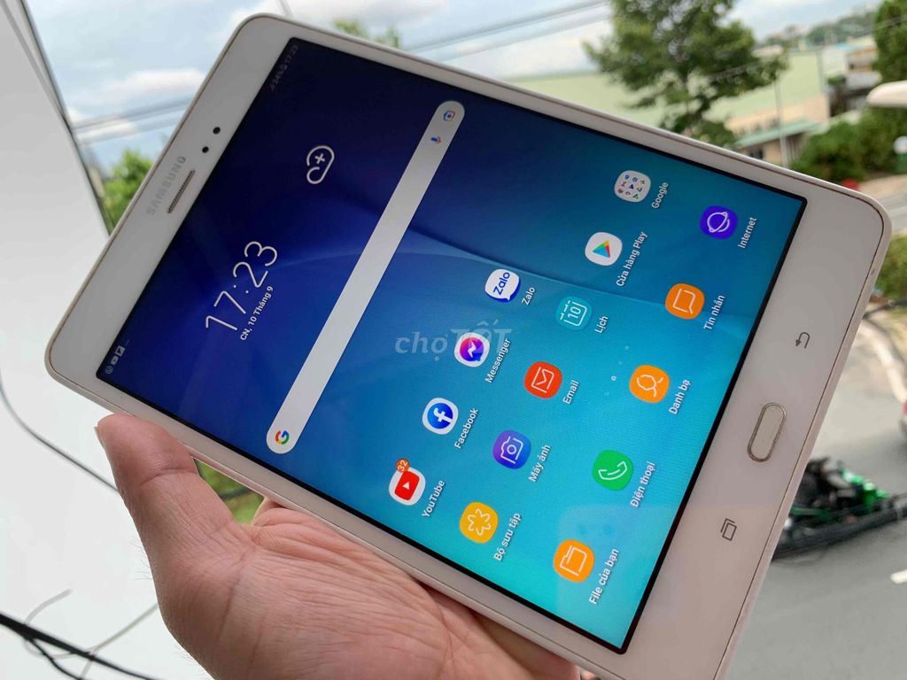 Samsung Tab A rộng 8in, Androi 7.1, 4G Wifi, Youtu