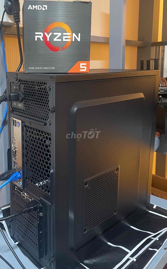 Bộ PC Gaming Ryzen 5 5500 kèm màn hình phím chuột. Mua bán Máy tính để bàn tại Huyện Chợ Gạo Tiền Giang được đăng bởi Eiichiro Computer hình 1