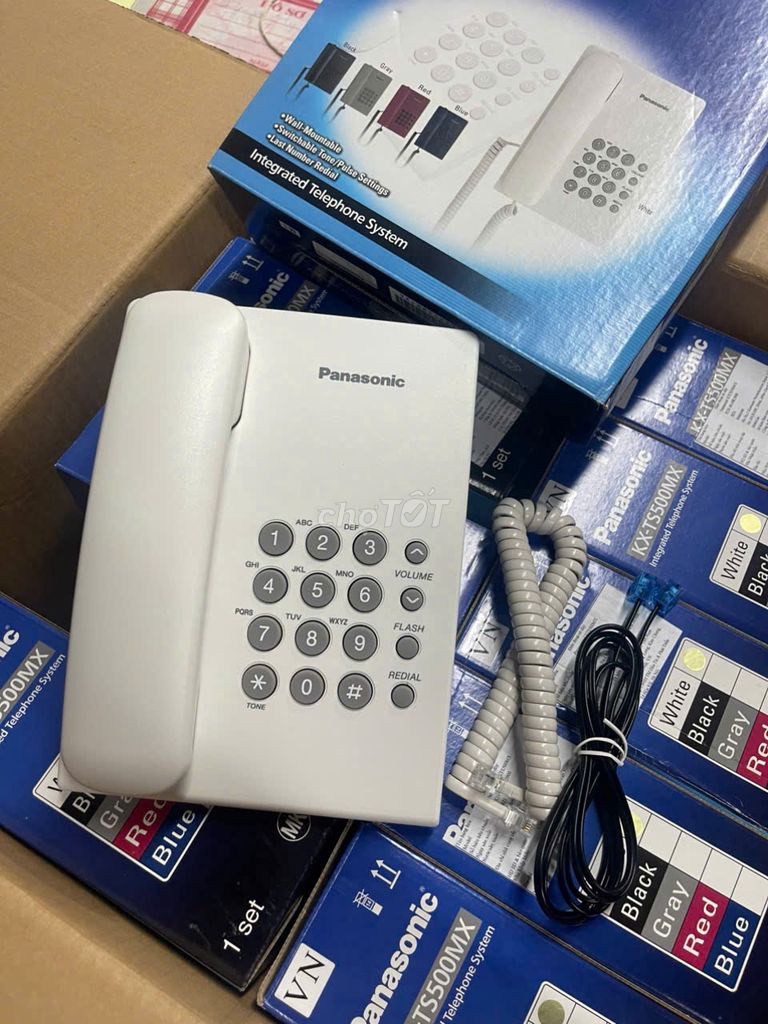 Điện thoại bàn Panasonic KX-TS500MX. Mua bán Điện thoại tại Quận Bình Thạnh Tp Hồ Chí Minh được đăng bởi NHÂN SỰ_ KIẾN NAM hình 1