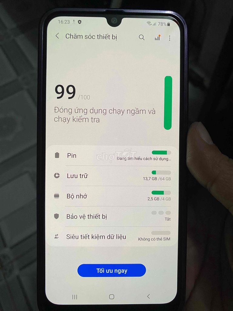 Samsung Galaxy A30 64GB màn sin Amoled. Mua bán Điện thoại tại Quận Bình Tân Tp Hồ Chí Minh được đăng bởi Thiên Bảo hình 1